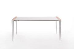 Extendable table Casamania & Horm Bolero Extendable - White - Natural oak
