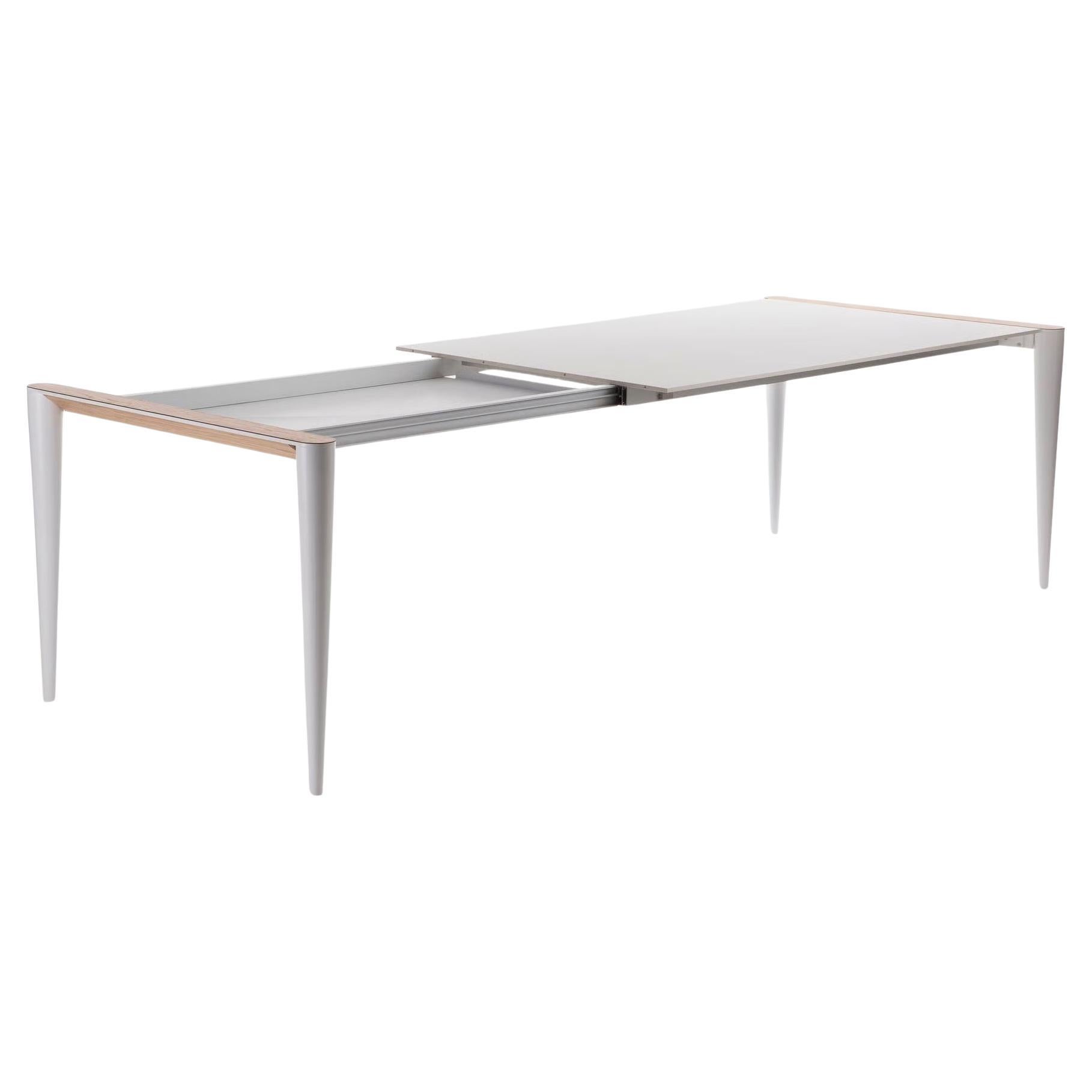 Extendable table Casamania 
Horm Bolero Extendable - White - Natural oak
