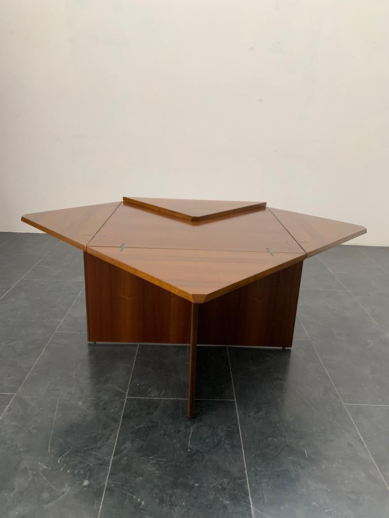 Extendable Table with Overwhelming Envelope Openings  For Sale 9