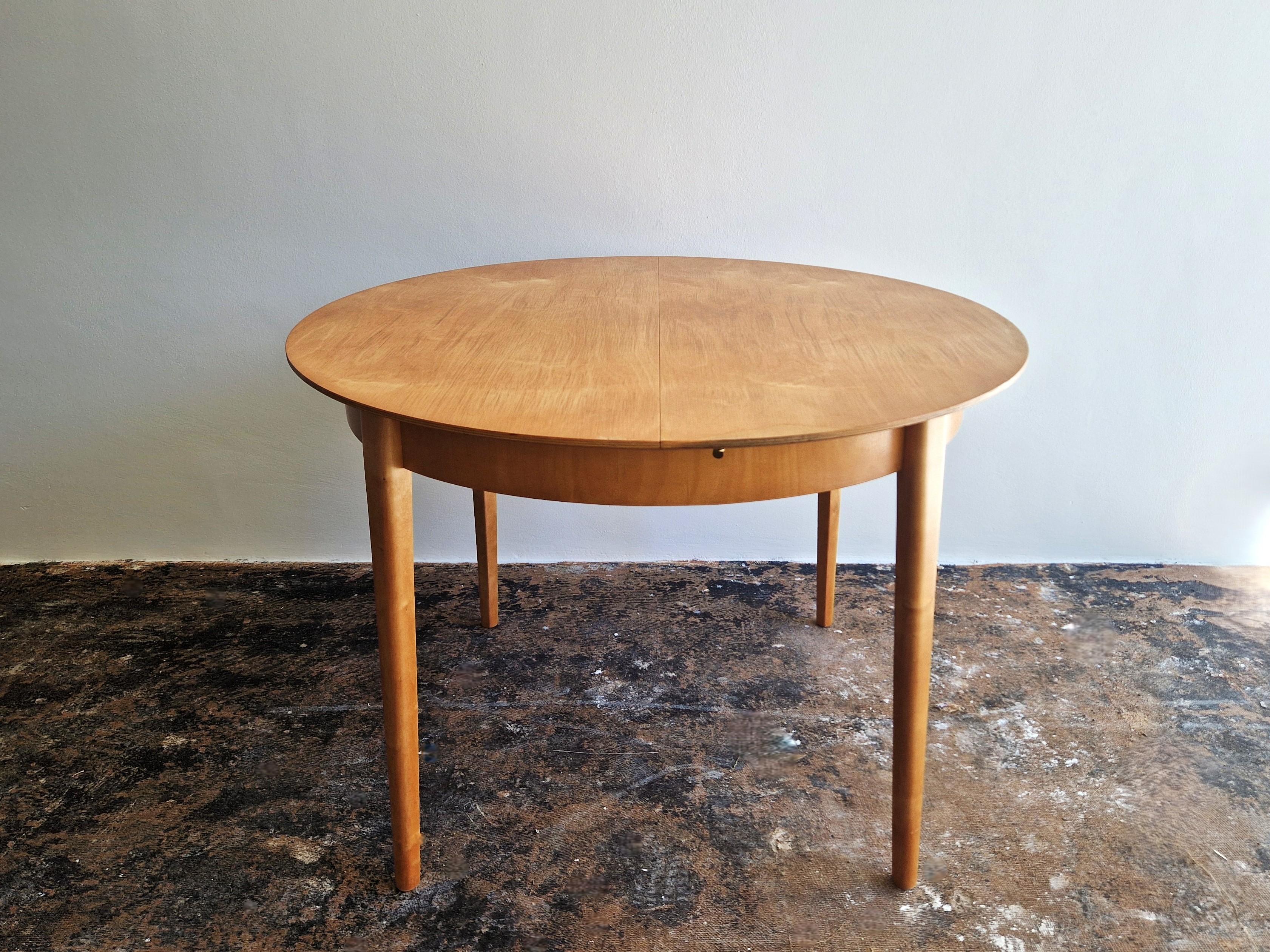 Milieu du XXe siècle Table à manger extensible TB05 de Cees Braakman pour Pastoe, Pays-Bas, années 1950 en vente