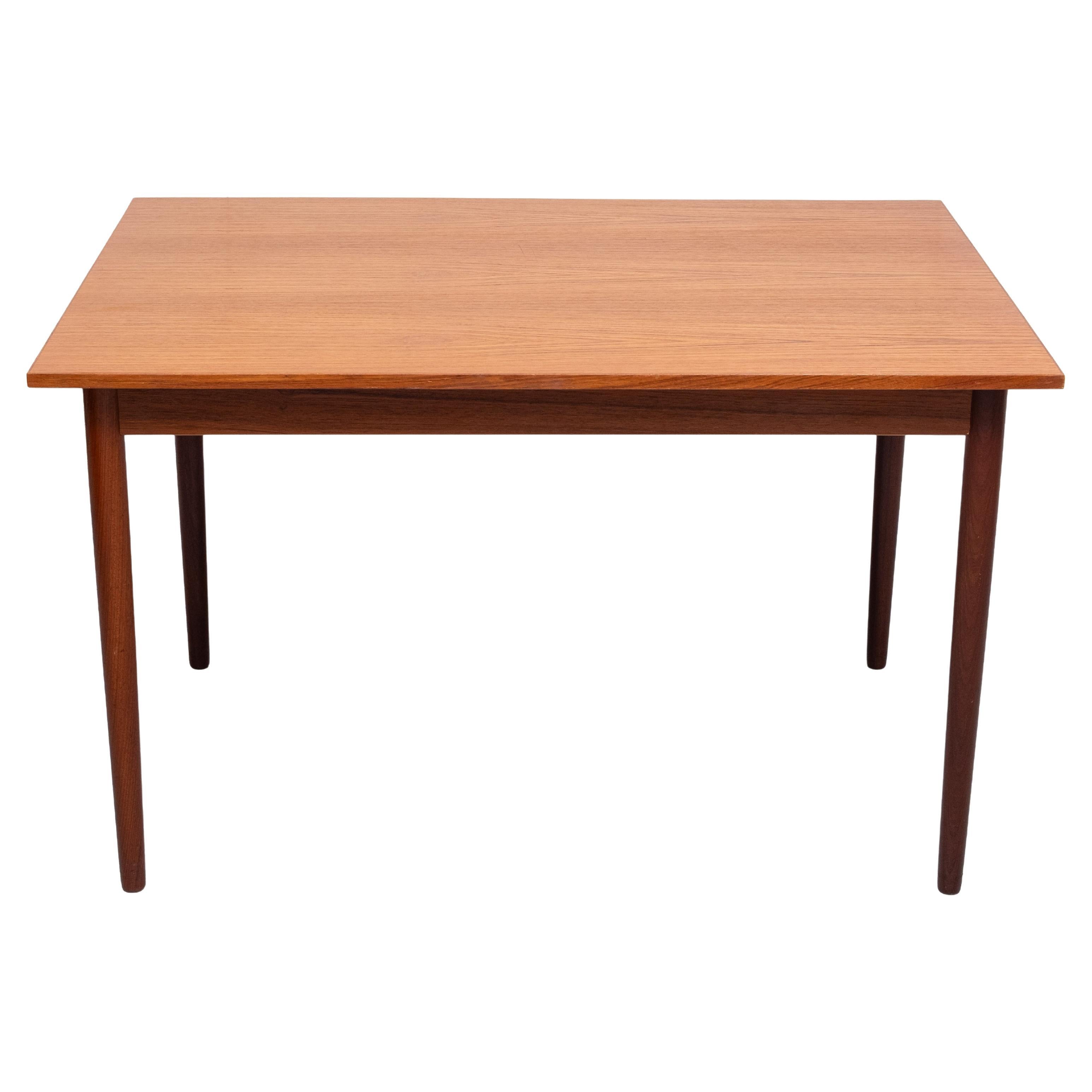 mesa de comedor extensible de teca años 60 Holanda
