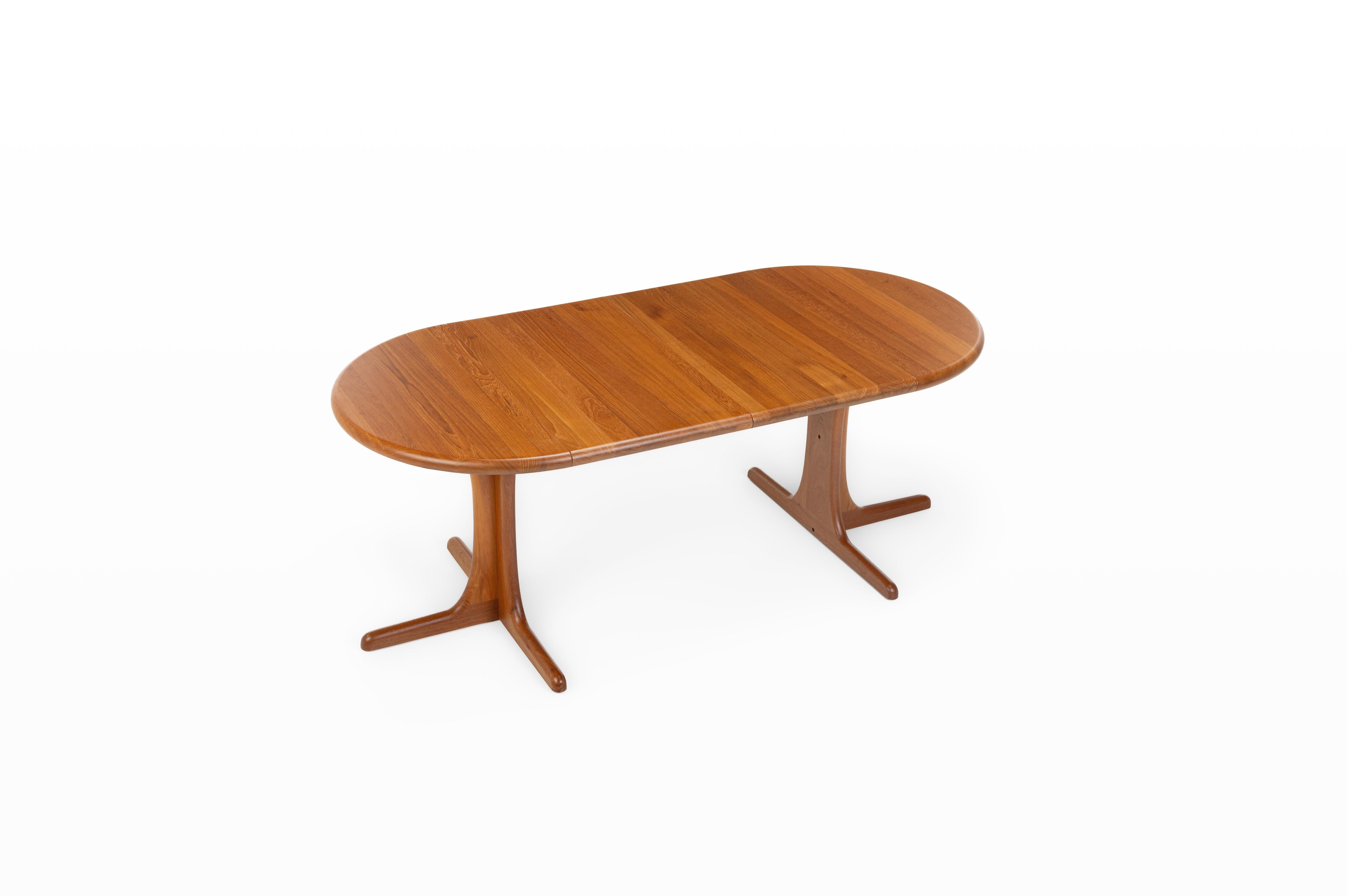 Extendable Teak Dining Table by Dyrlund, Denmark, 1960s 6