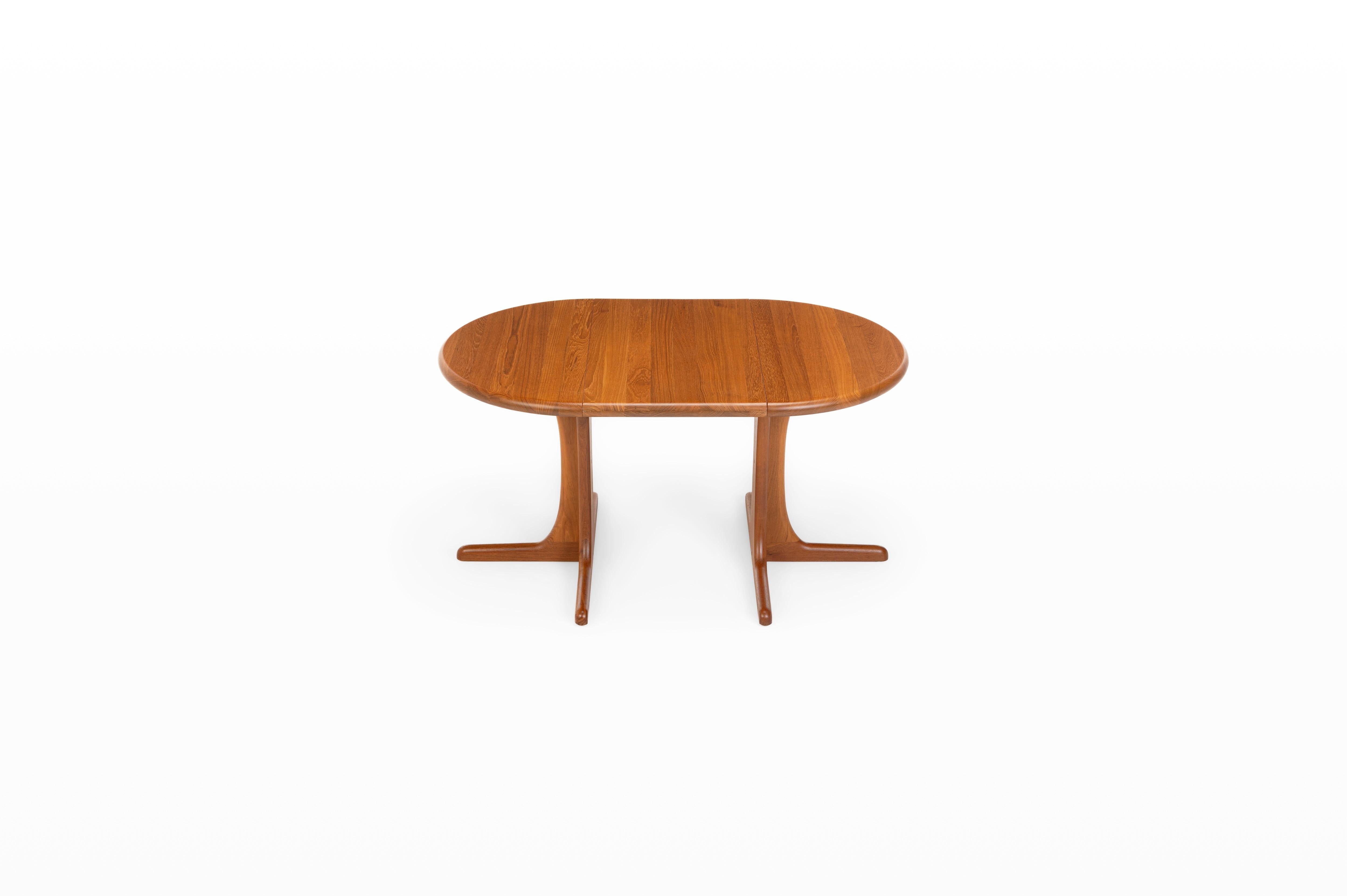 Danish Extendable Teak Dining Table by Dyrlund, Denmark, 1960s