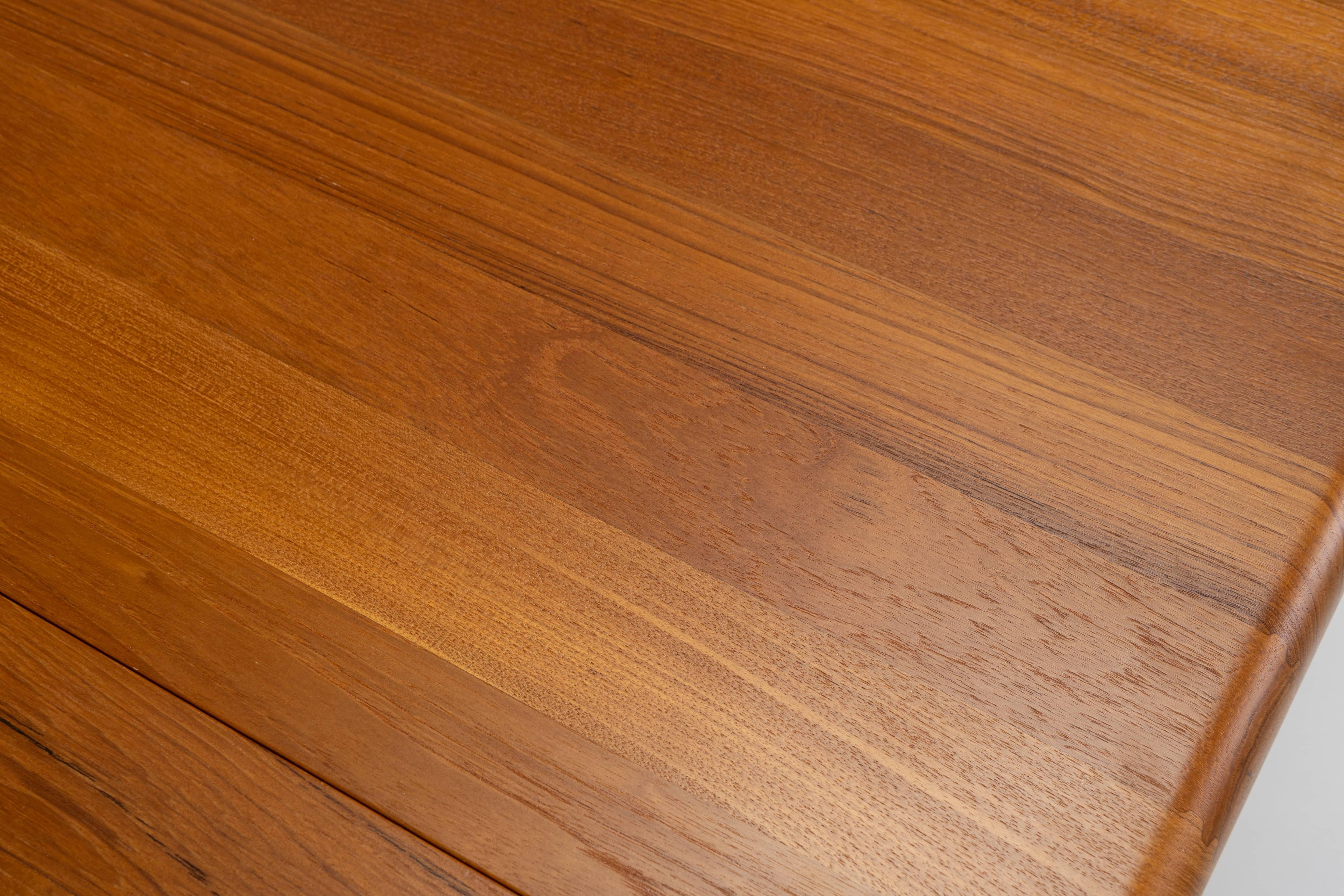 Extendable Teak Dining Table by Dyrlund, Denmark, 1960s 1