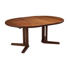 Extendable Teak Dining Table by Dyrlund, Denmark 1960s