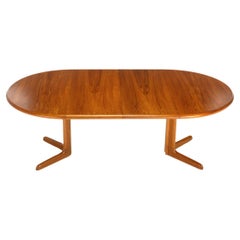 Extendable teak dining table by Gudme Møbelfabrik, Denmark 1960s