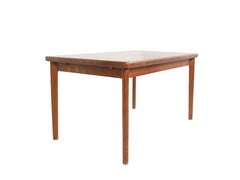 Extendable Teak Dining Table by Henning Kjaernulf, Denmark, 1960s