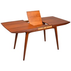 Extendable Teak Dining Table by Louis Van Teeffelen, circa 1960