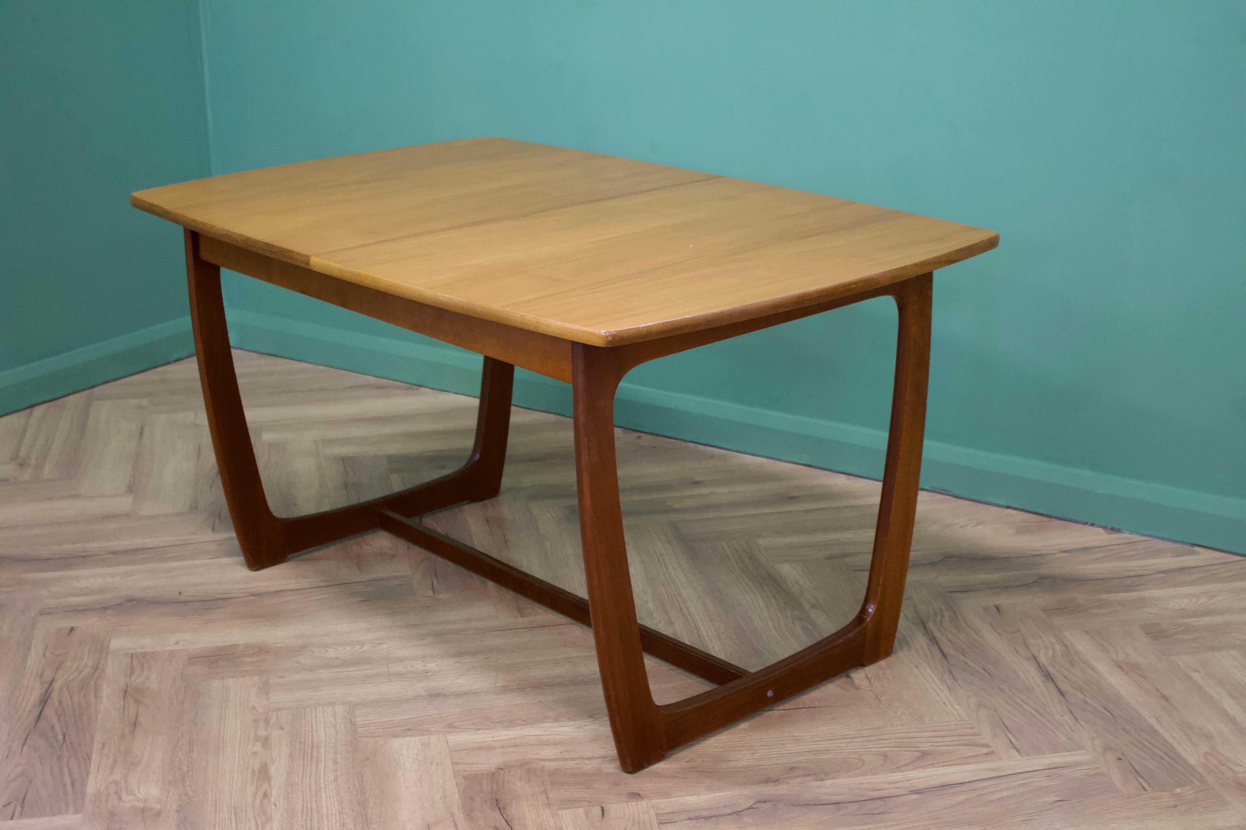 Extendable Teak Dining Table & Chairs from Portwood, 1960s, Set of 7 1