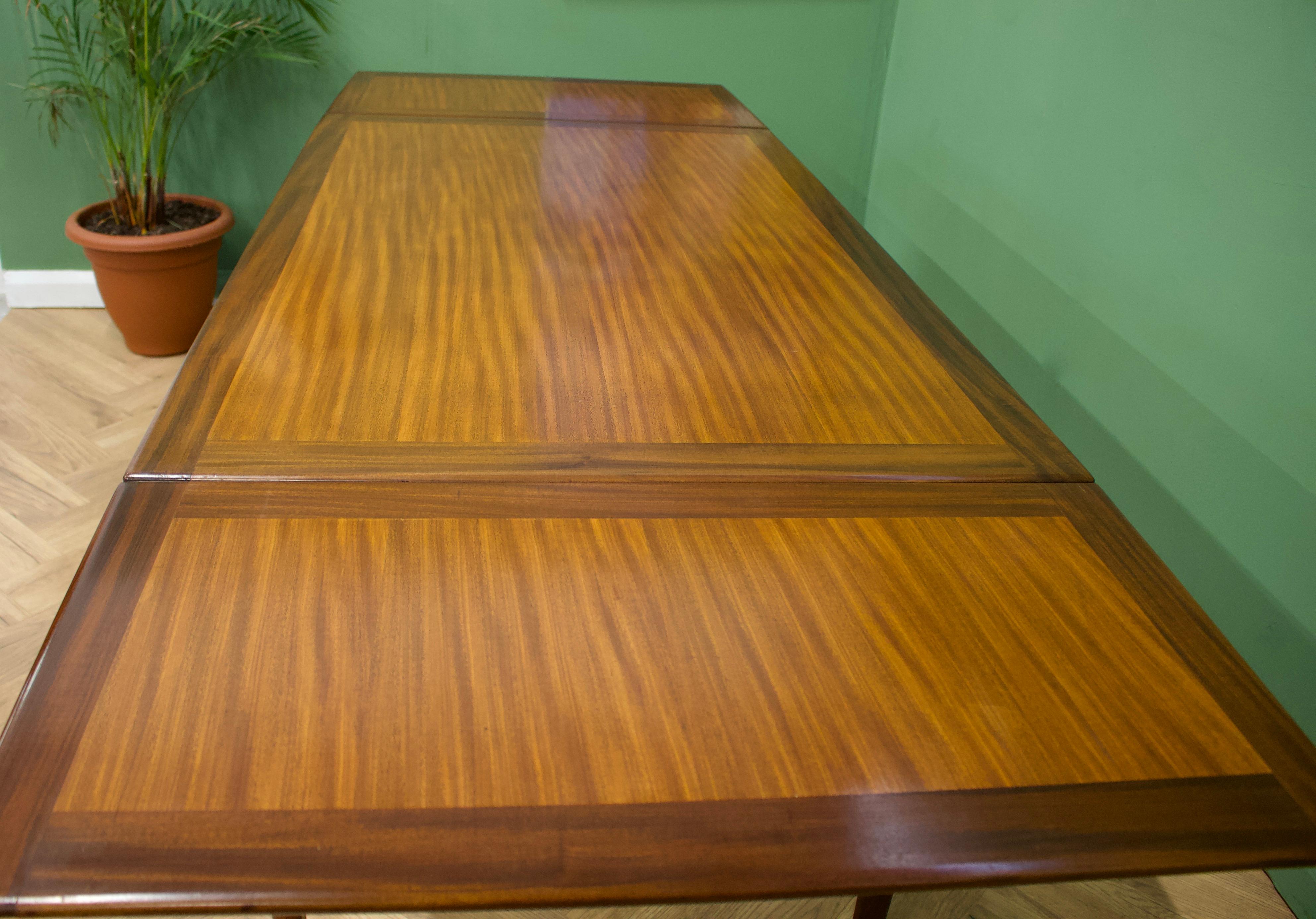 Extendable Teak Dining Table & Chairs from Younger, 1960s, Set of 5 In Good Condition In South Shields, GB