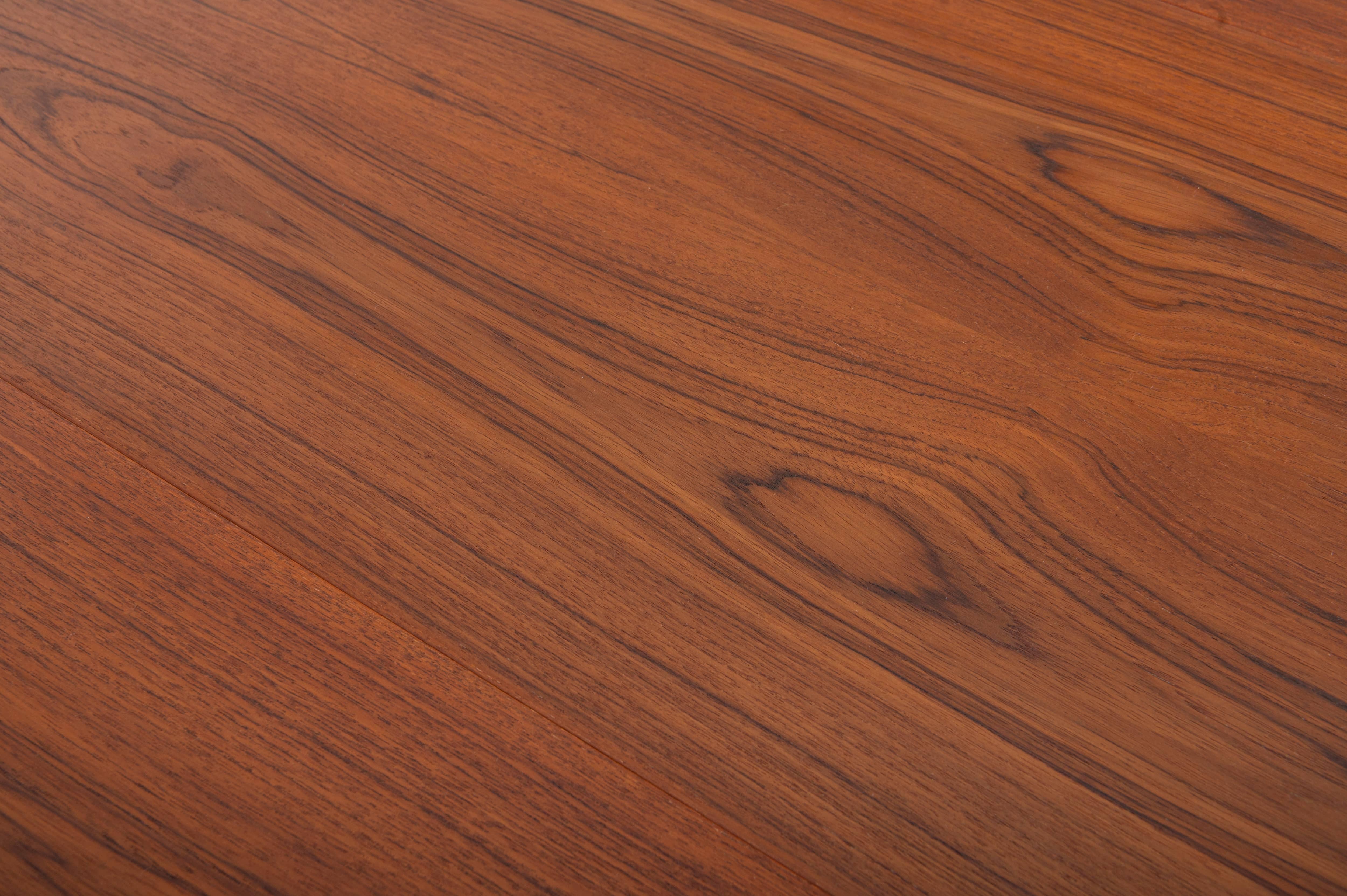 Extendable Teak Dining Table from VV Møbler, 1960s For Sale 1