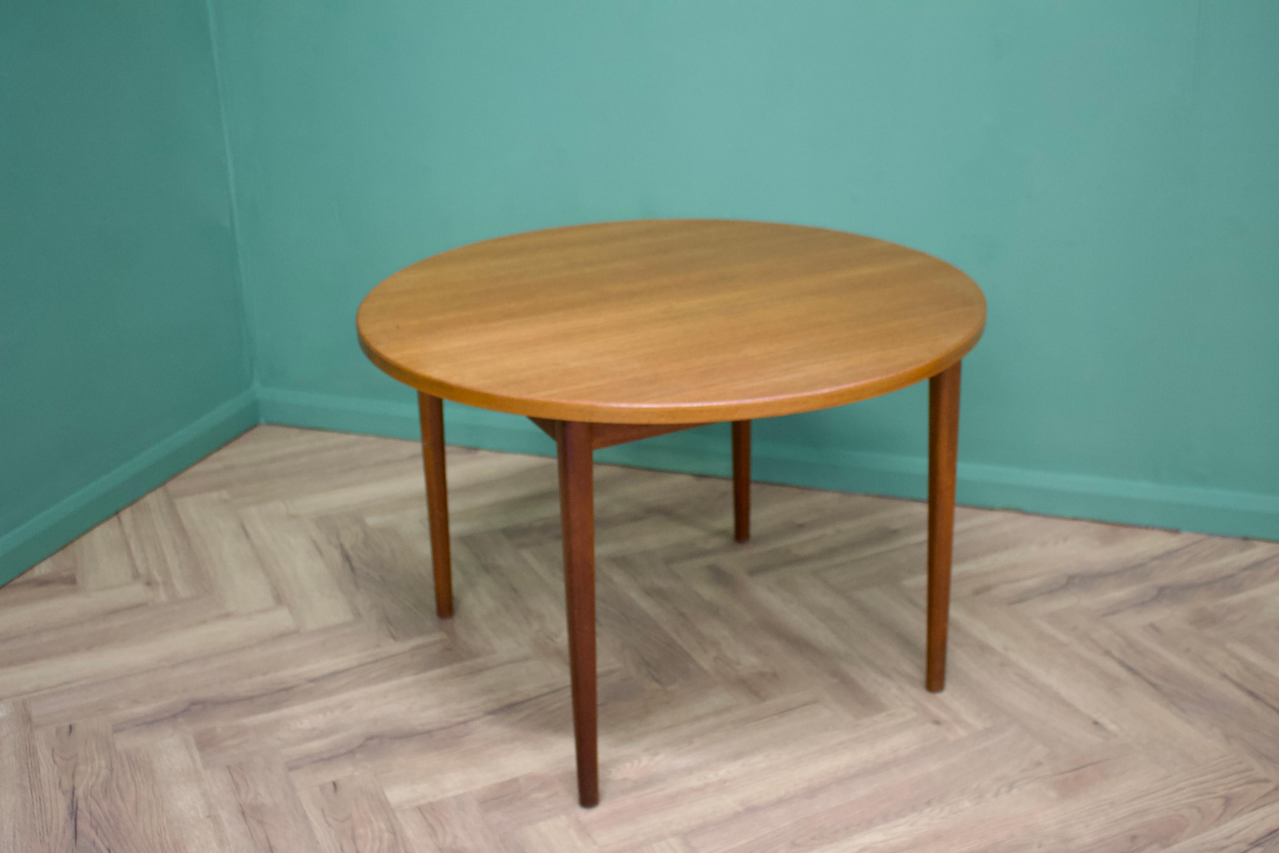 British Extendable Teak Malta Dining Table from Troeds, 1960s