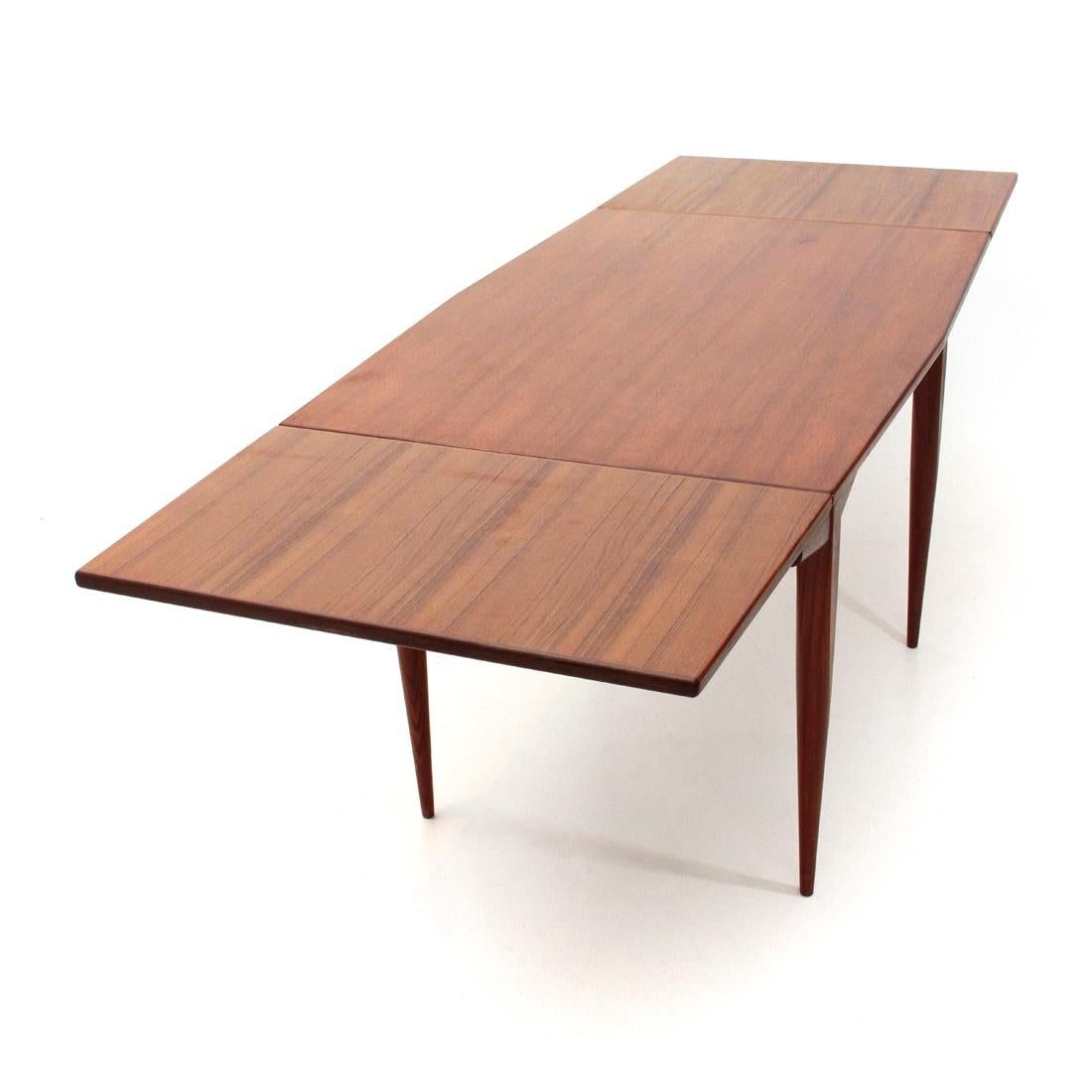  Extendable Teak Table, 1960s 3