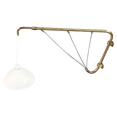 Extendable Wall Lamp, Attributed Arredoluce, Italy, 1950
