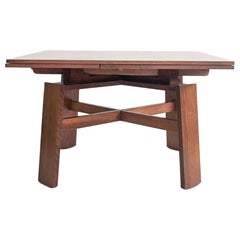 Extendable Walnut Table by Silvio Coppola for Bernini, Model 612
