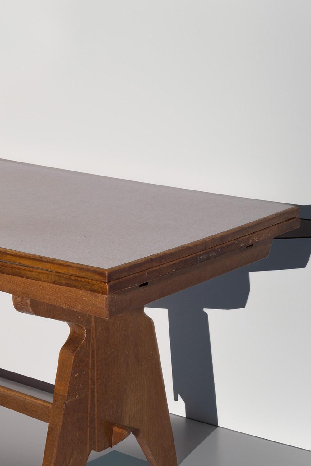 Ausziehbarer Esstisch aus Holz im Angebot 2