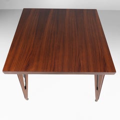 Extendable wooden table Midcentury style, 1950