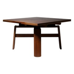 Extendible Squared Dining Table by Silvio Coppola for Bernini, Italy, 1960s