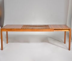 Extending "Accordion" Solid Walnut Dining Table