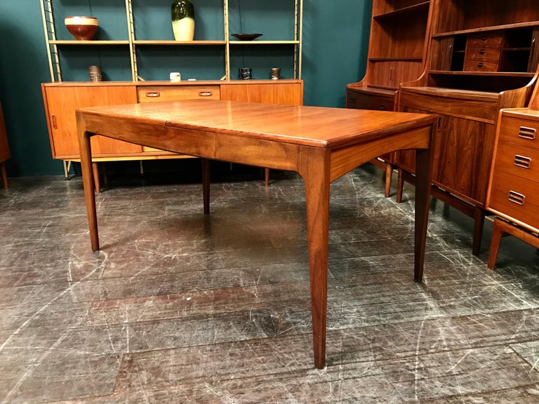 Extending British Midcentury Teak Dining Table by Younger of Glasgow