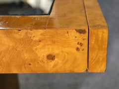 Extending Burl Dining Table