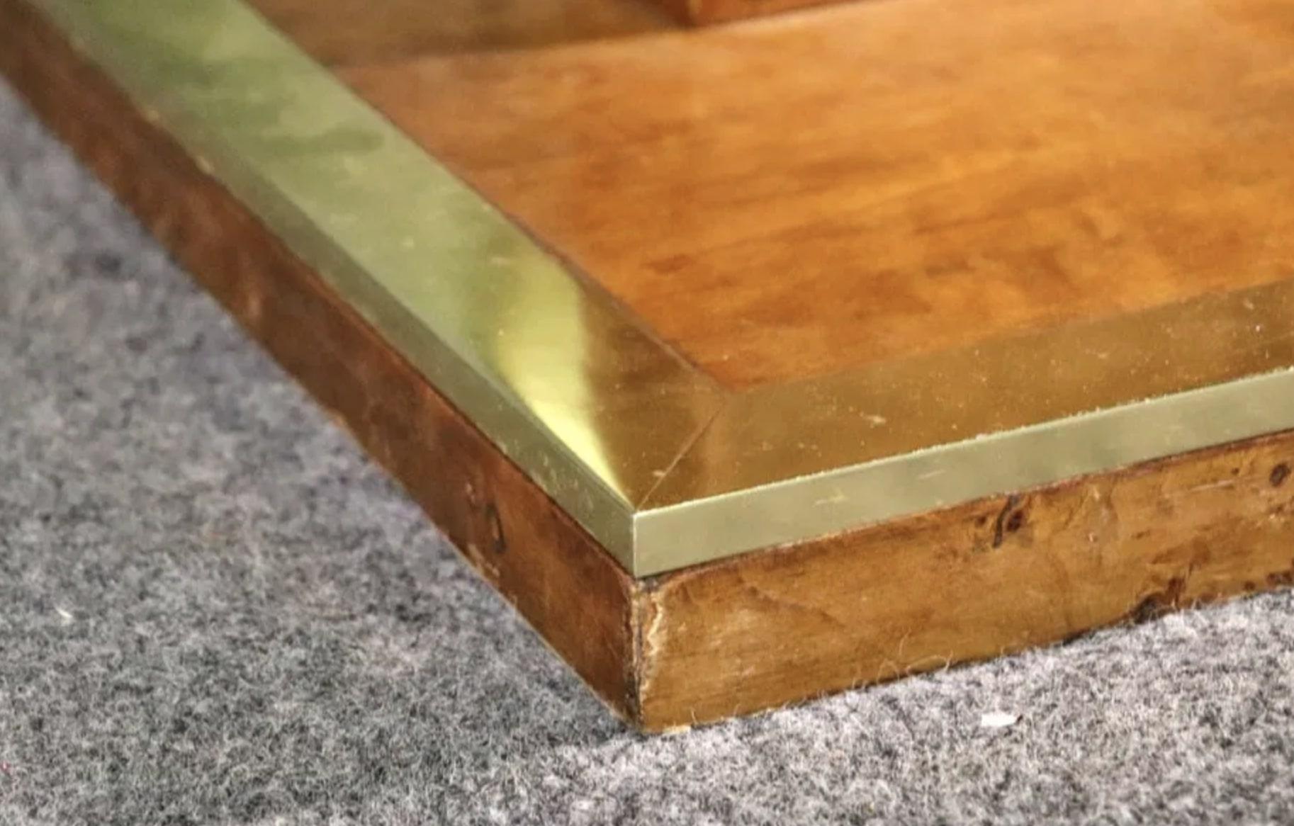 Extending Burl Table by Founders For Sale 6