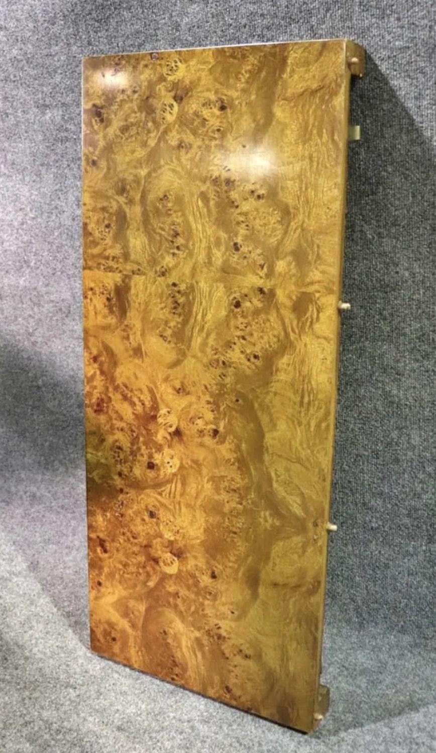 Extending Burl Table by Founders For Sale 1