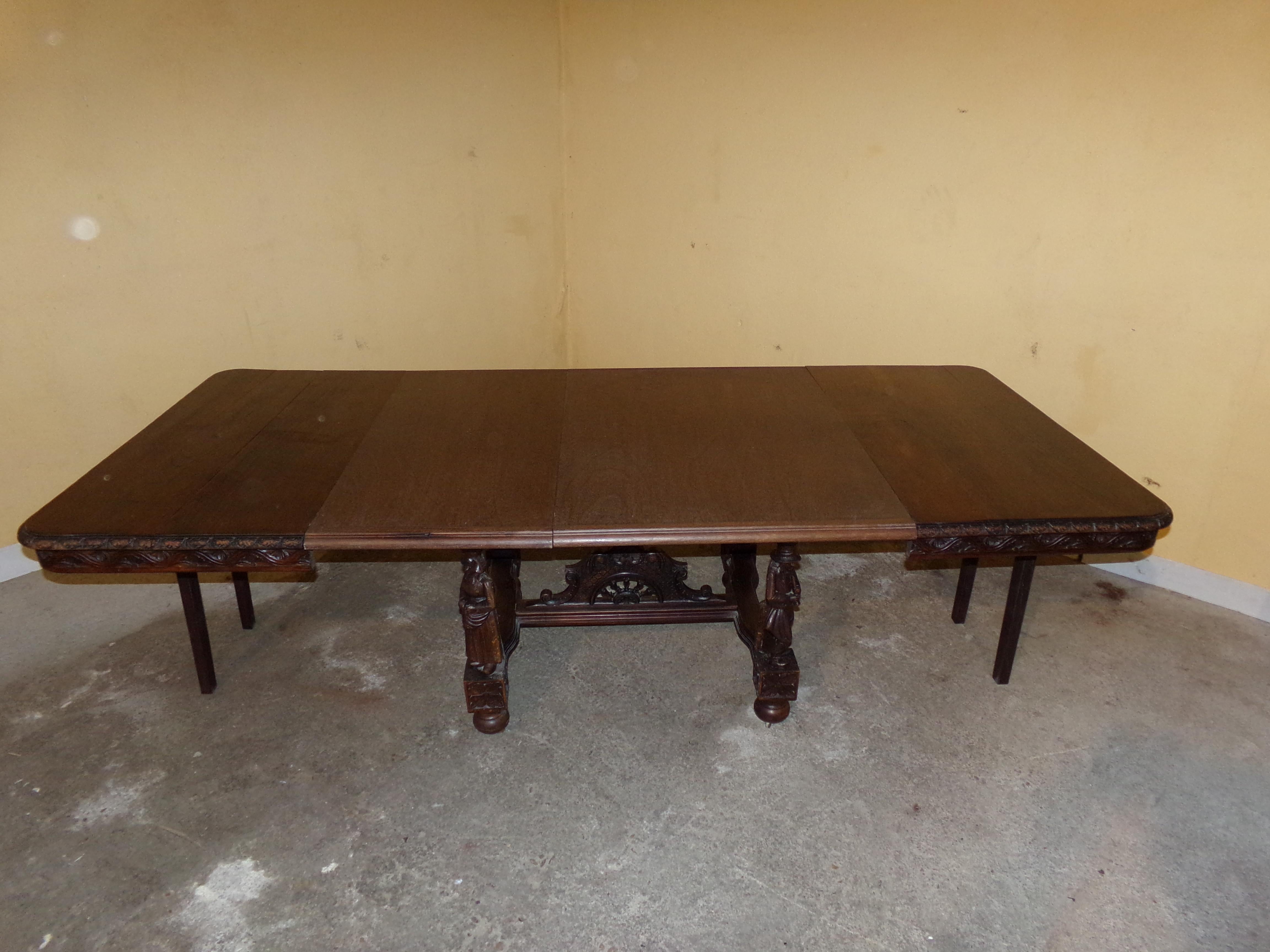 breton rectangular extension dining table