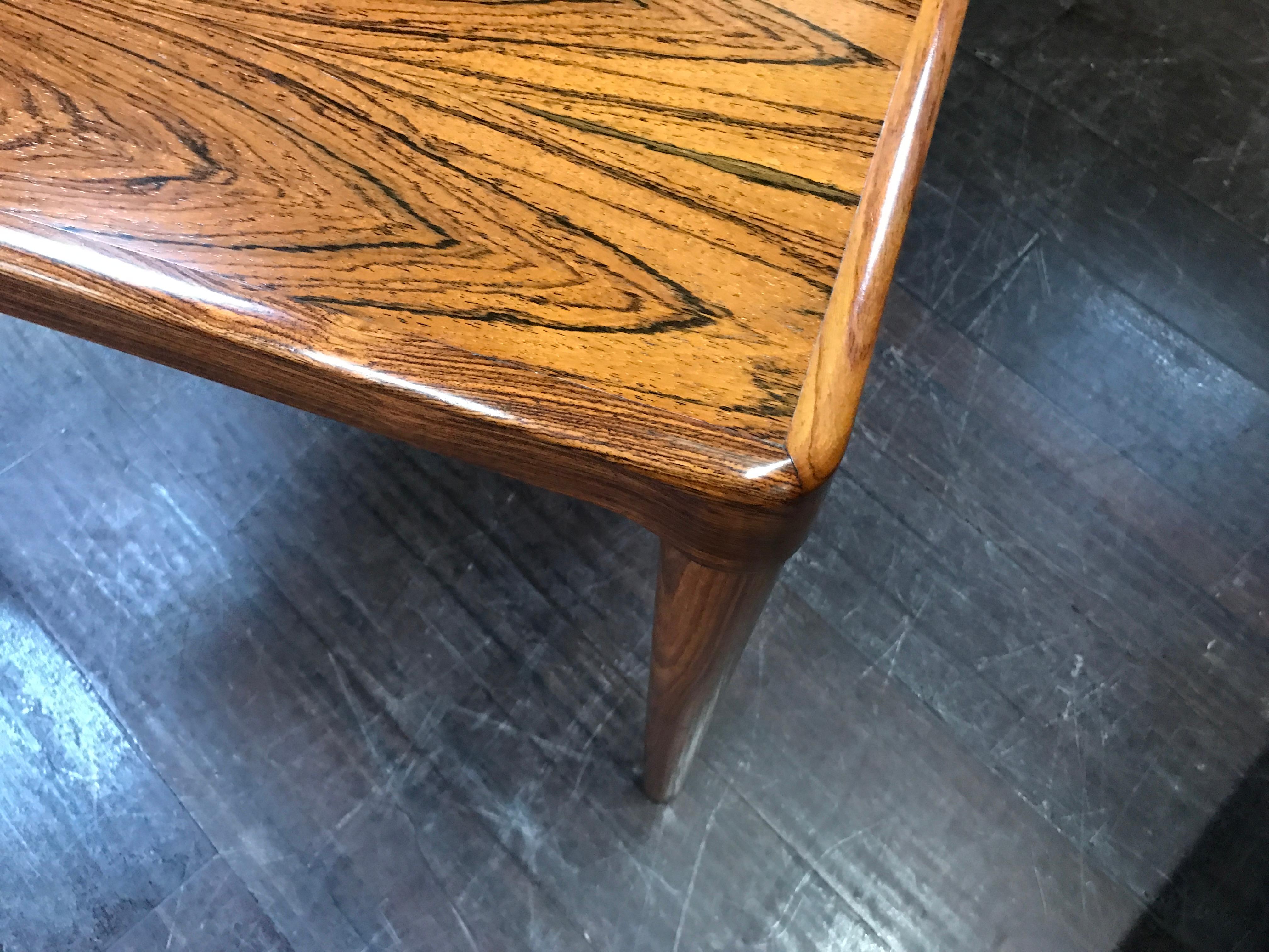 Extending Danish Dining Table in Rosewood by H W Klein for Bramin For Sale 12
