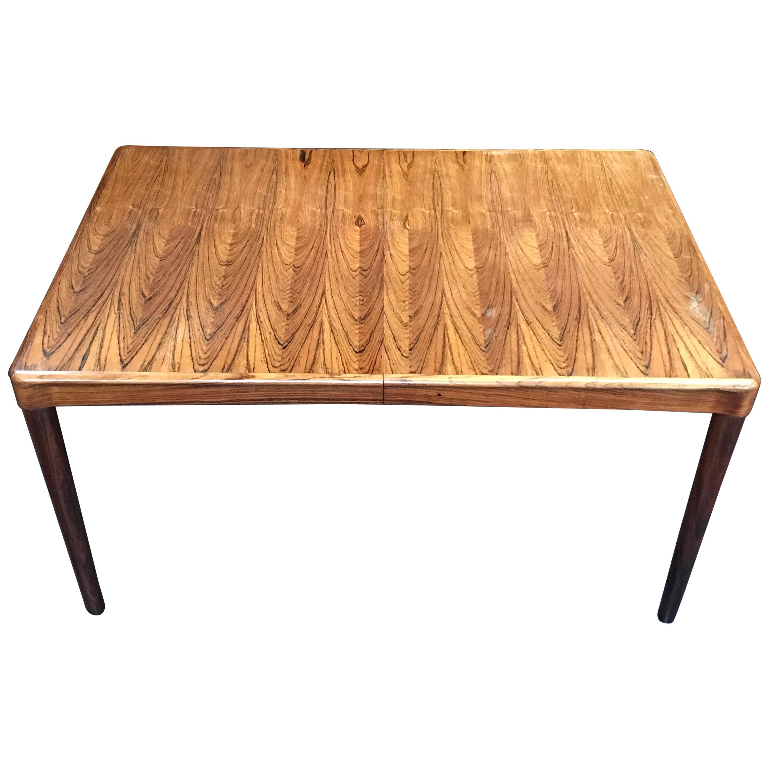 Extending Danish Dining Table in Rosewood by H W Klein for Bramin For Sale