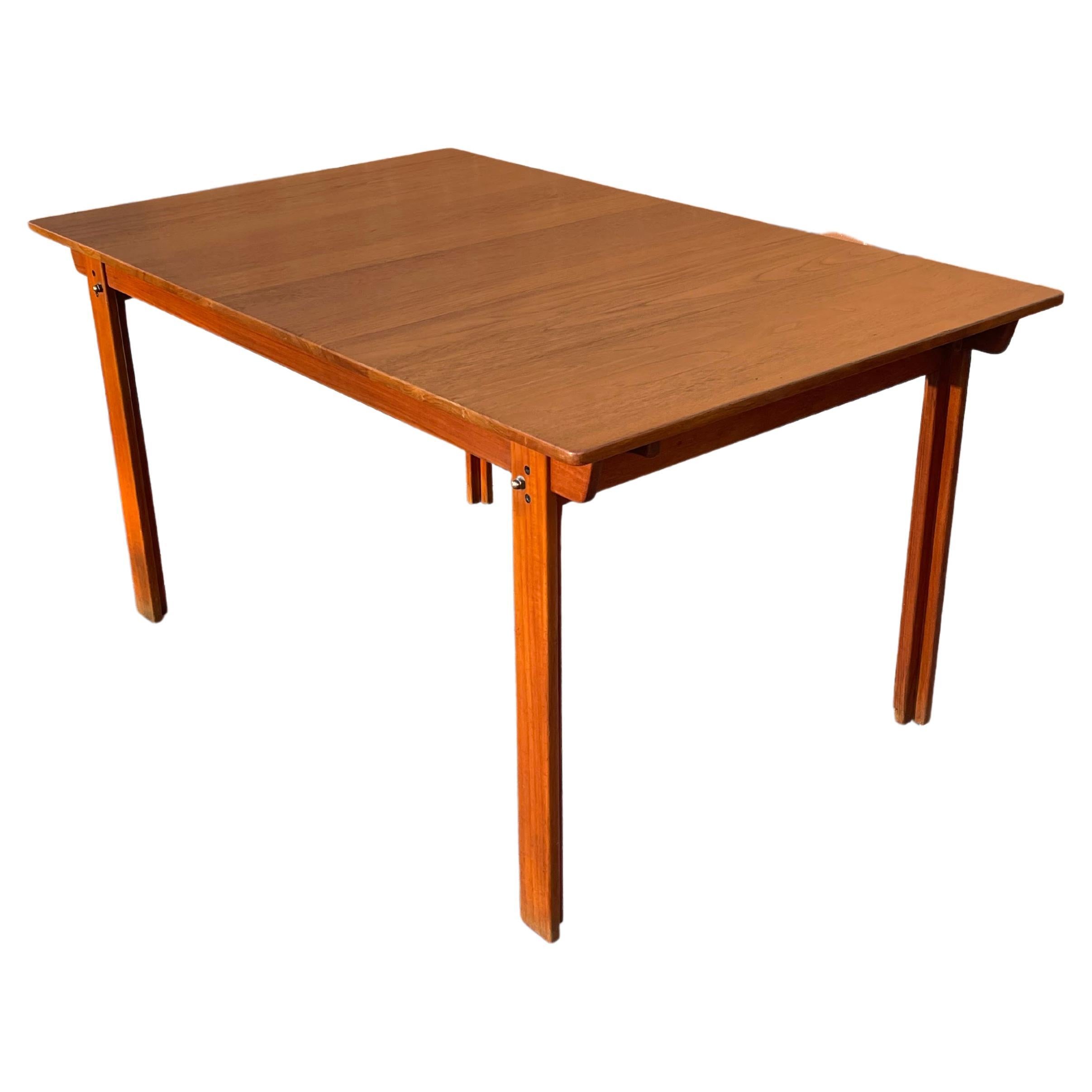 Extending Dining Table by Nils Jonsson for Hugo Troeds, 1960s For Sale