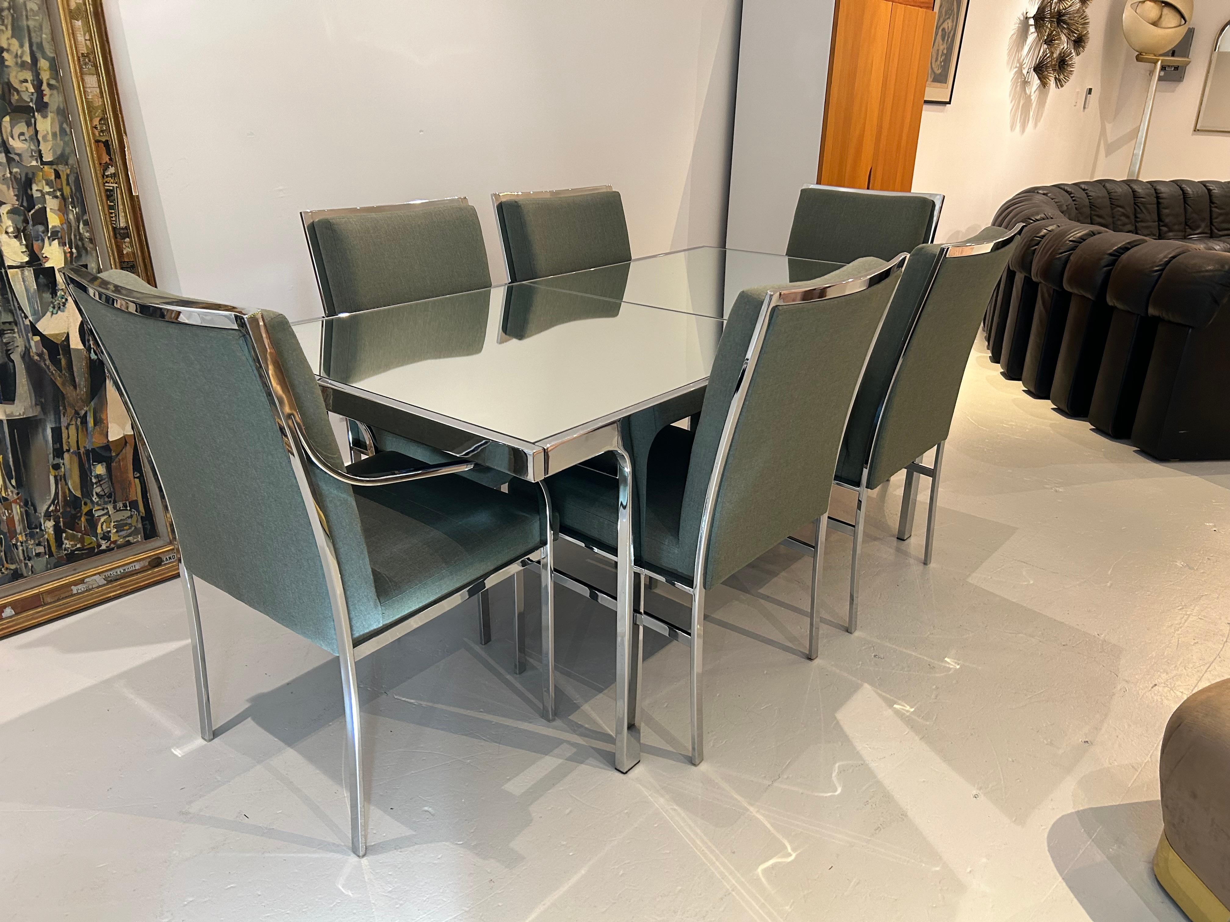 Ausziehbarer Esstisch von Pierre Cardin im Angebot 7