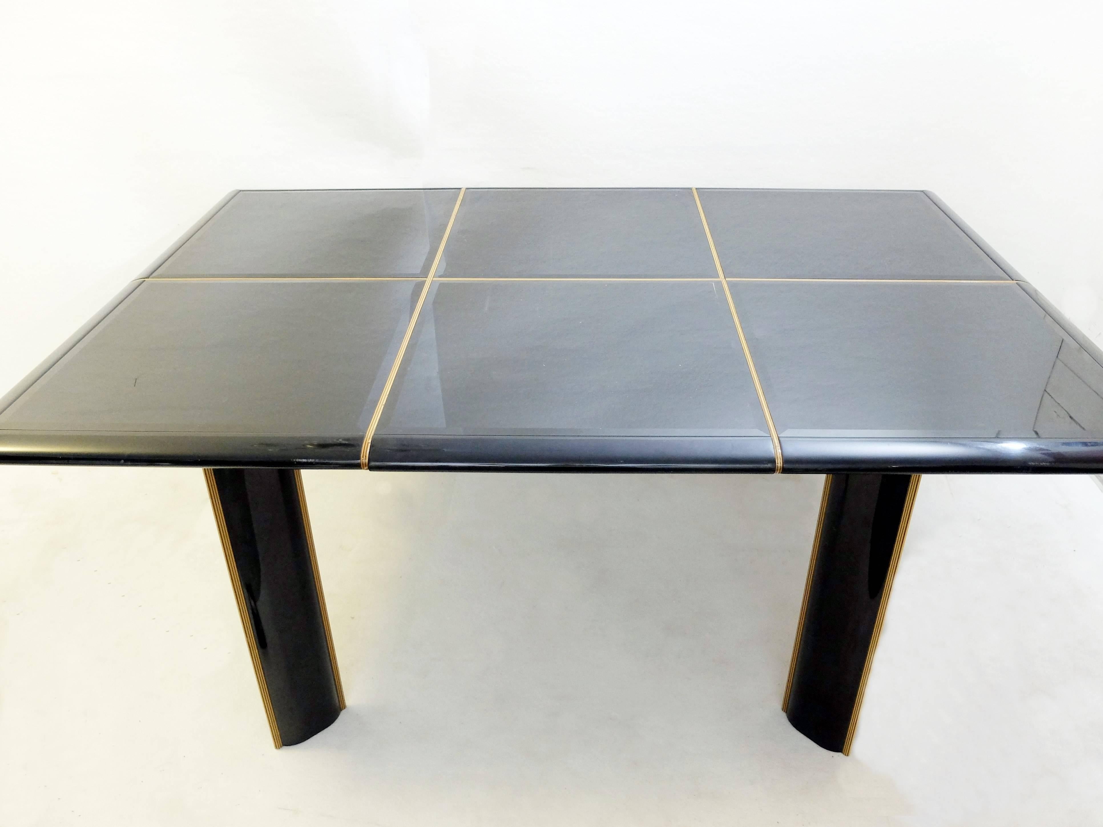 Extending Dinning Table by Cardin, Italy, circa 1950 For Sale 4
