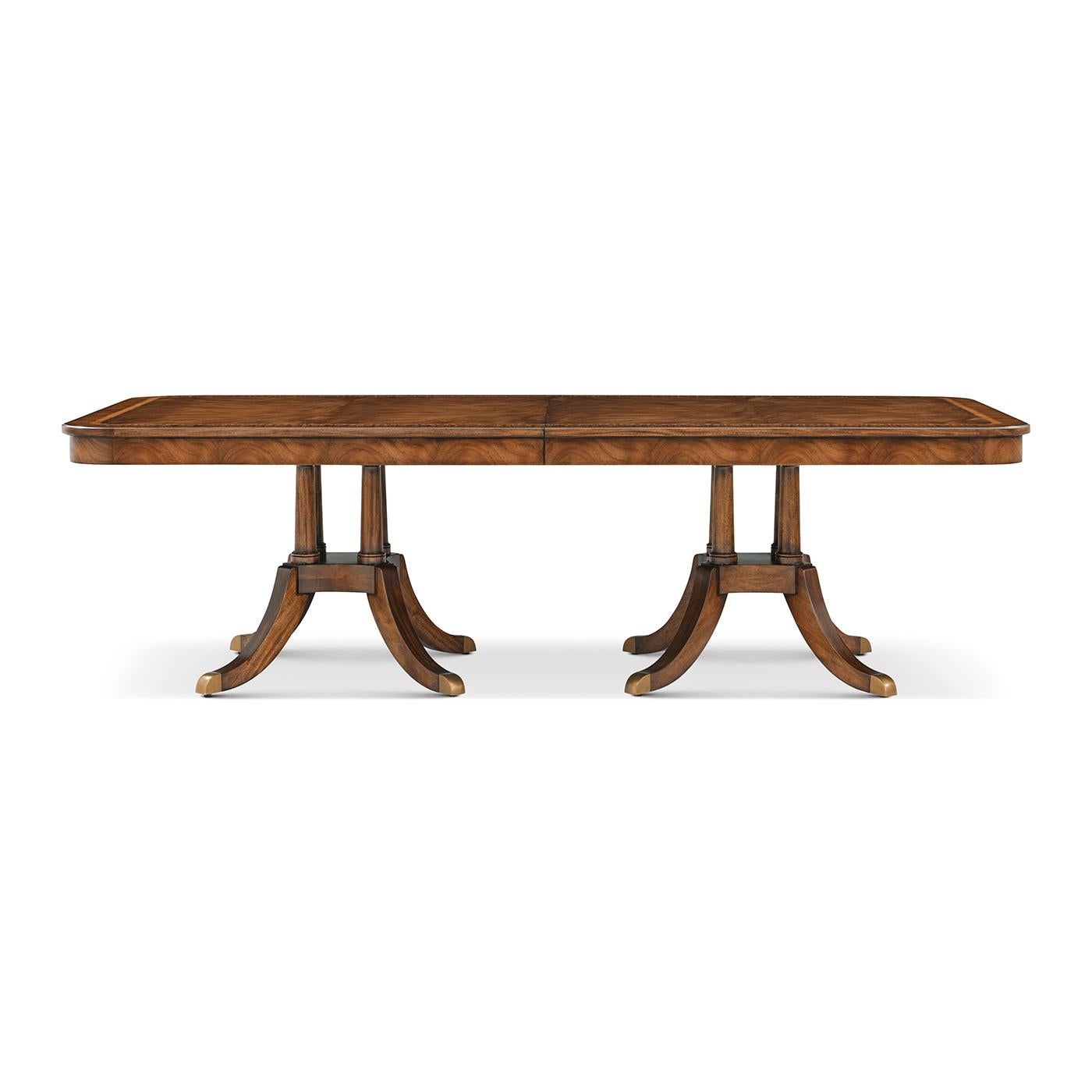 Regency Extending English Dining Table For Sale