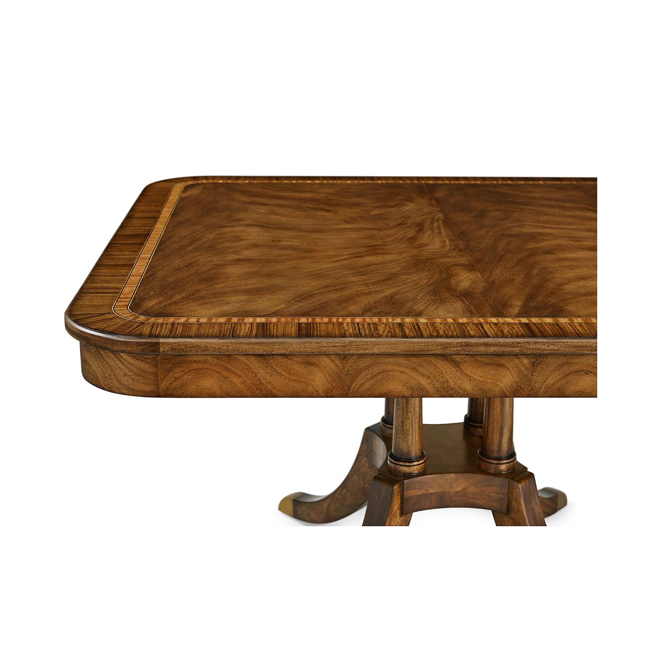 Extending English Dining Table In New Condition For Sale In Westwood, NJ