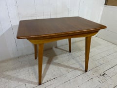 Extending Mid Century Dining Table and Chairs