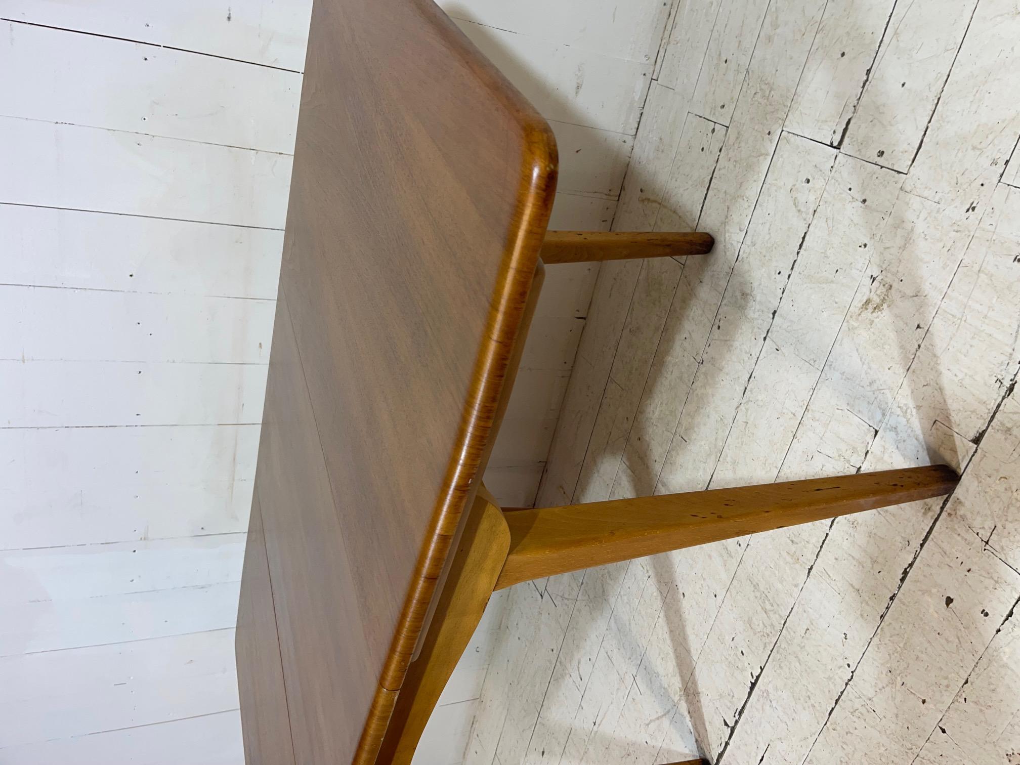 20th Century Extending Mid Century Dining Table and Chairs  For Sale