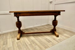 Extending Oak Refectory Dining Table