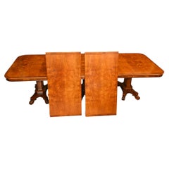 Extending Regency Dining Table - Walnut Tables George Bullock Base