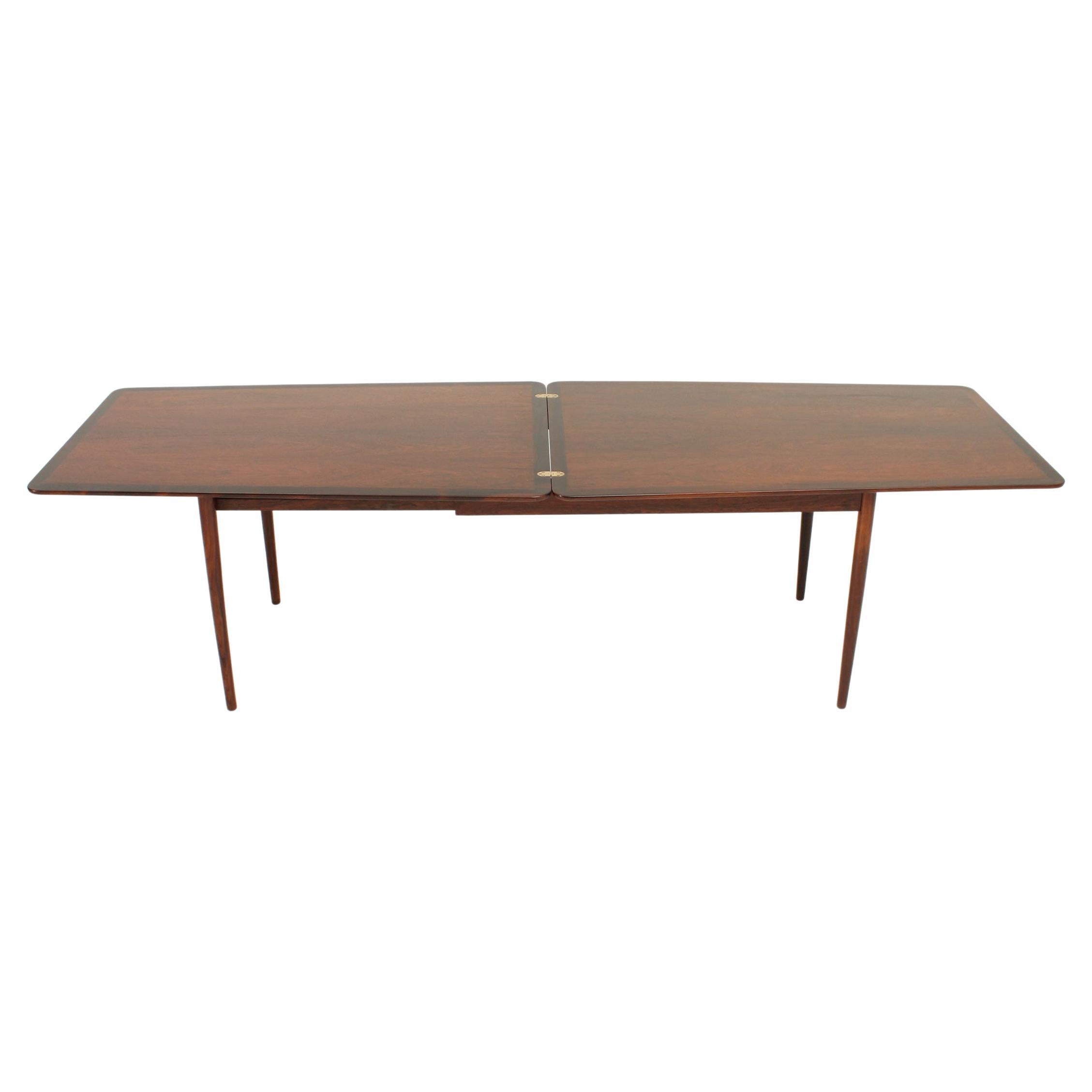 Danish Modern Extendable Dining Table at 1stDibs
