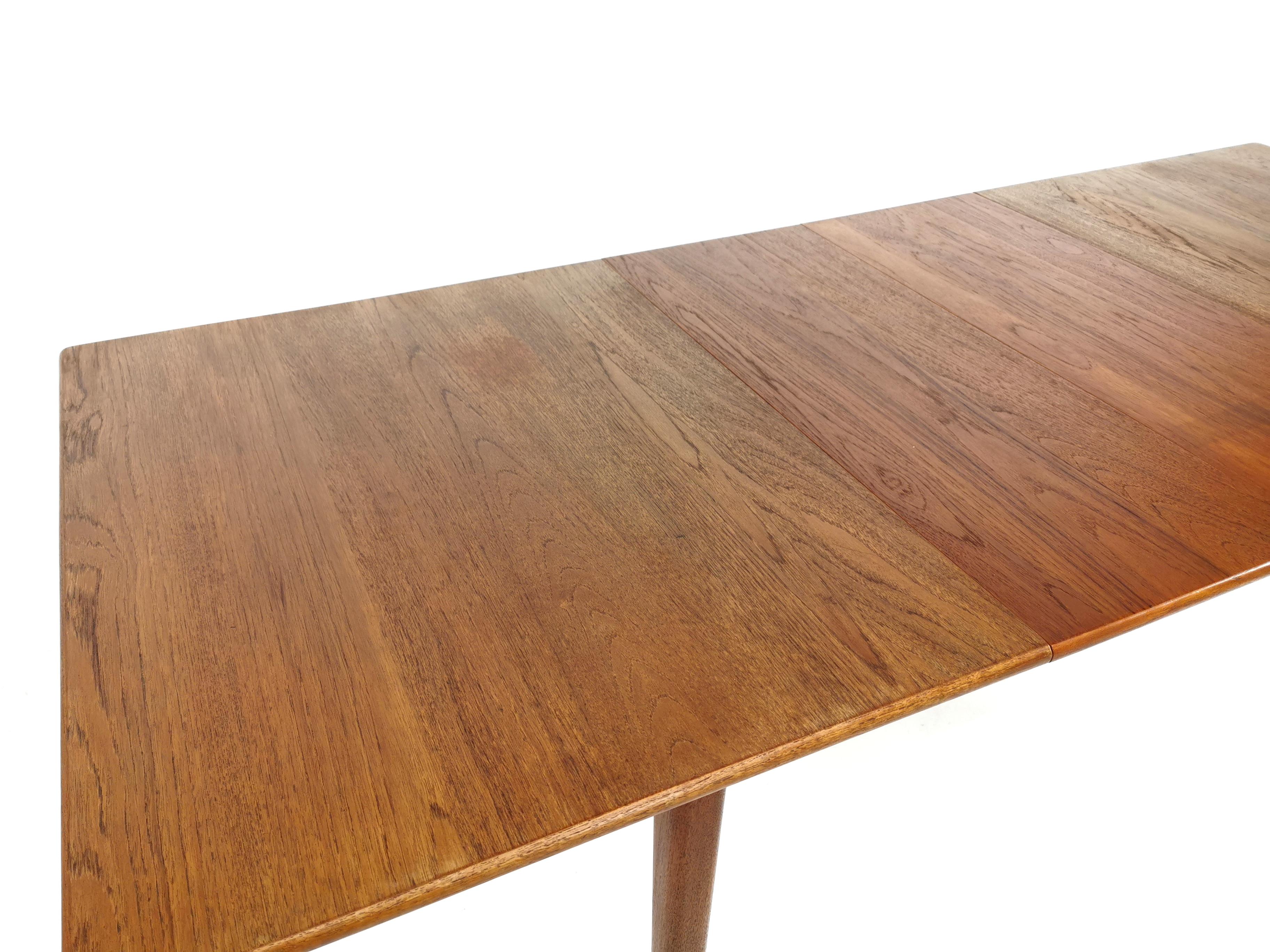 Extending Scania Teak Dining Table by Nils Jonsson Midcentury for Troeds 1960s In Good Condition In STOKE ON TRENT, GB