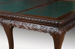 Extending Table Mahogany, Metal, Etc, England, circa 1930