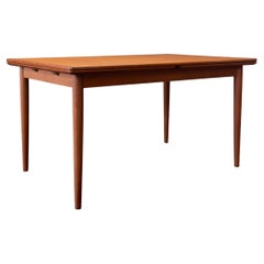 Extending Teak Rectangular Dining Table