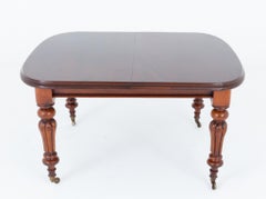 Extending Victorian Dining Table Mahogany 10 Seater 1850