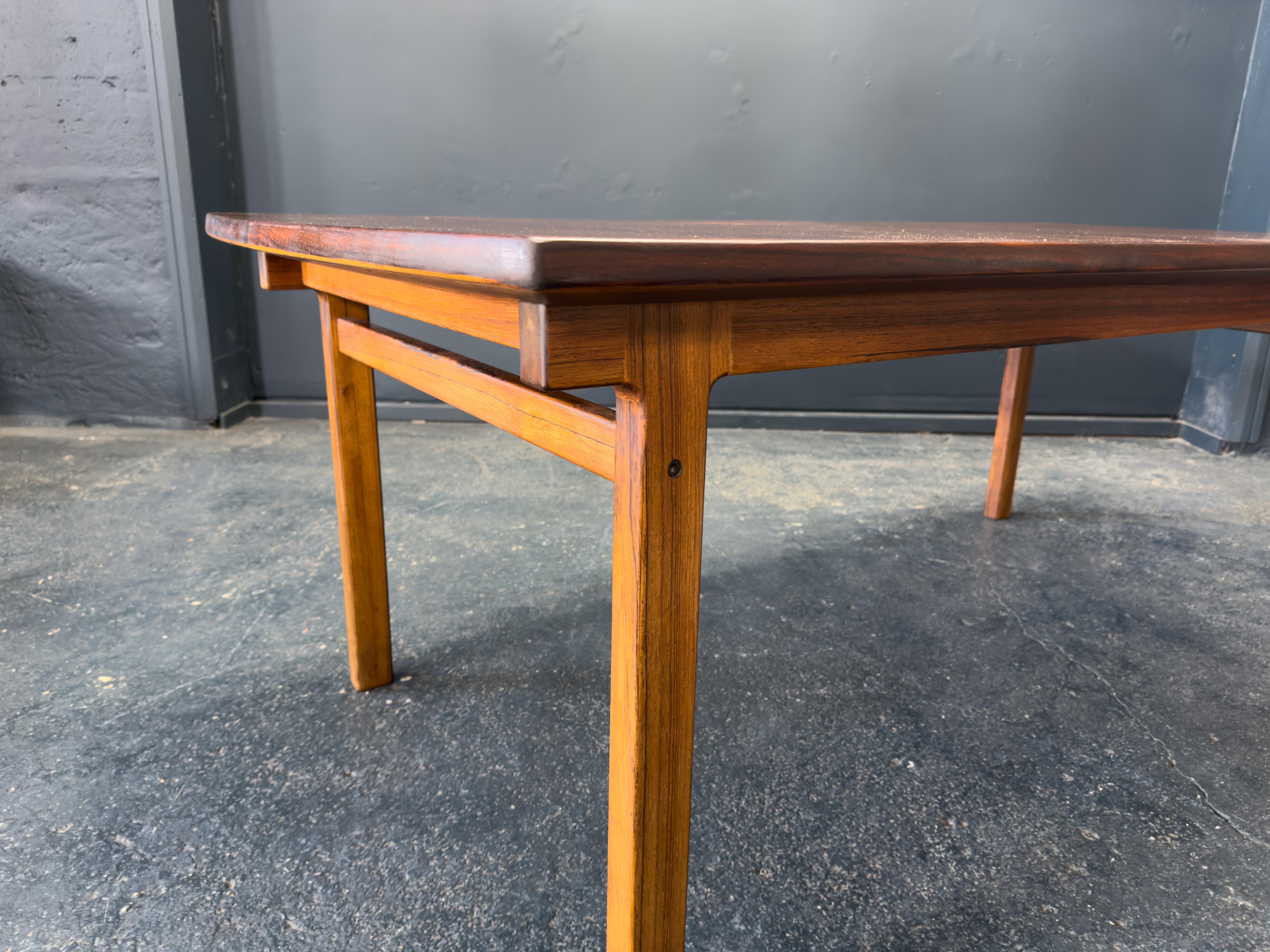 Mesa de comedor extensible de madera en venta 8