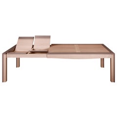 Mesa de comedor extensible de roble macizo con 2 extensiones - 100% Made in France