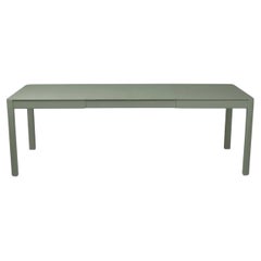 Extensible outdoor table Fermob Ribambelle 149/234 cm 58.7/92.1 in Cactus