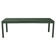 Extensible outdoor table Fermob Ribambelle 149/234 cm 58.7/92.1 in Cedar green