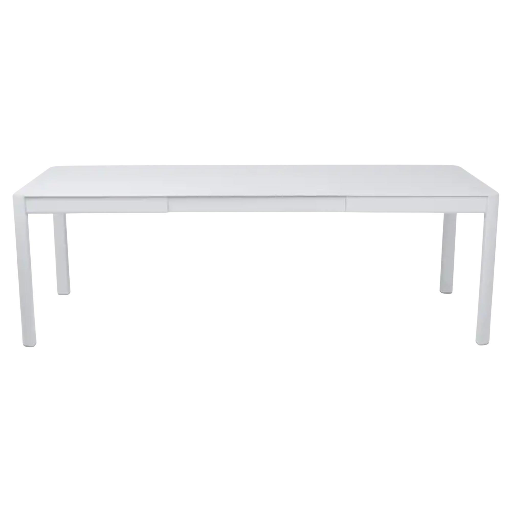 Table d'extérieur à rallonge Fermob Ribambelle 149/234 cm 58.7/92.1 in Cotton White