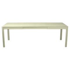 Extensible outdoor table Fermob Ribambelle 149/234 cm 58.7/92.1 in Willow Green